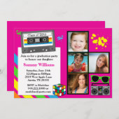 80年卒業パーティー招待状クラス2012 招待状 (正面/裏面)