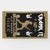 80年老ロッカーズ誕生日 横断幕 (横)