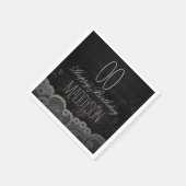 80日85日90日91日92日97日99日誕生日 スタンダードカクテルナプキン (角)