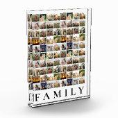 80枚パーソナライズされたのコラージュ フォトブロック (左)