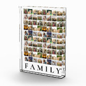 80枚パーソナライズされたのコラージュ フォトブロック (右)