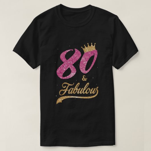80歳と素晴らしい1939年の80番目の誕生日ギフト Tシャツ (デザイン正面)