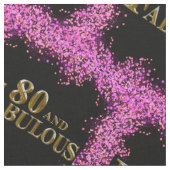 80歳にして輝く！ ファブリック (クローズアップ)