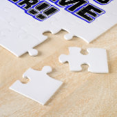 80歳のデザイン ジグソーパズル (側面)