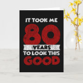 80歳のバデーが私を80歳の誕生日 カード (黄色い花)