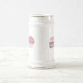 80歳のヴィンテージ80歳の誕生日パーティー ビールジョッキ (中央)