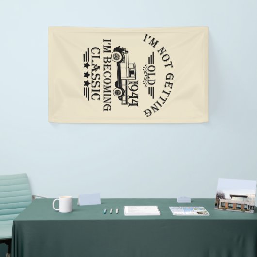 80歳のヴィンテージ80歳の誕生日パーティー 横断幕 (トレードショー)