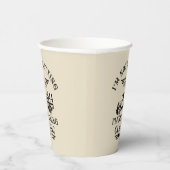 80歳のヴィンテージ80歳の誕生日パーティー 紙コップ (右)