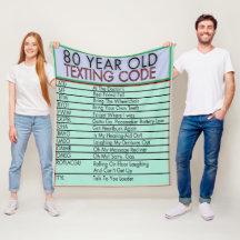 80歳の古いメールや文字を打つコードおもしろい誕生日