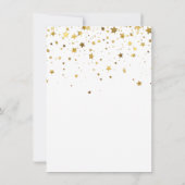 80歳の祖父母の誕生日写真コラージュ 招待状 (裏面)