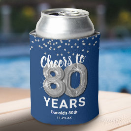 80歳の誕生日おめでとうございます 缶クーラー