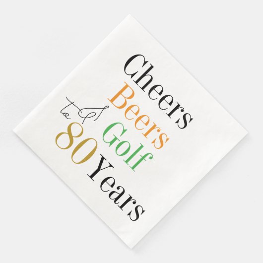 80歳の誕生日おめでとう ゴルフパーティー (コーナー)