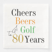 80歳の誕生日おめでとう ゴルフパーティー (正面)