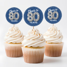 80歳の誕生日おめでとう ラウンドシール
