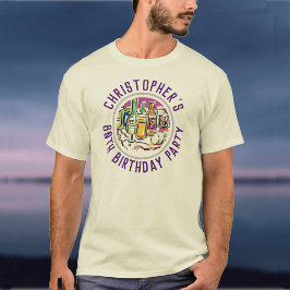 80歳の誕生日お祝いTシャツ Tシャツ