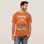 80歳の誕生日アイデア 男性 80歳の誕生日の女の子 Tシャツ (正面フル)