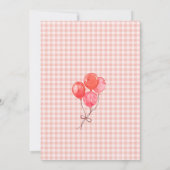 80歳の誕生日カード招待状 招待状 (裏面)