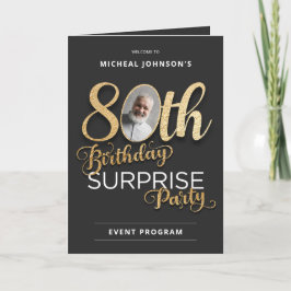 80歳の誕生日サプライズパーティー プログラム