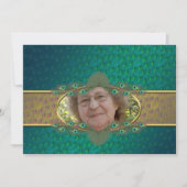 80歳の誕生日パーティーのテンプレート招待状 招待状 (正面)