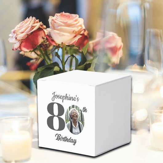 80歳の誕生日パーティーの写真 フェイバーボックス