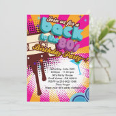 80歳の誕生日パーティーの招待状に戻る 招待状 (スタンド正面)