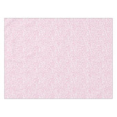 80歳の誕生日パーティーの番号パターン（ピンクと白） テーブルクロス (正面(横))