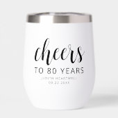 80歳の誕生日パーティーブラックスクリプト (背面)