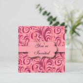 80歳の誕生日パーティー|DIY文字 招待状 (スタンド正面)