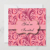 80歳の誕生日パーティー|DIY文字 招待状 (正面)