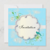 80歳の誕生日パーティー| DIY文字 招待状 (正面)