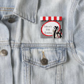 80歳の誕生日パーティー| DIY文字|赤 缶バッジ (インサイチュ)