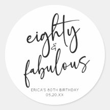 80歳の誕生日ミニマルパーティー