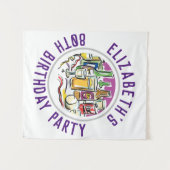 80歳の誕生日記念タペストリー タペストリー (正面(横))