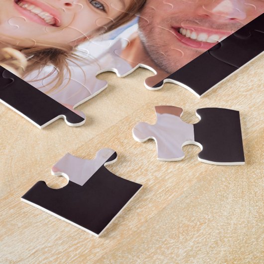 80歳の誕生日80人の写真集の女性紫 ジグソーパズル (側面)