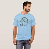 80歳の誕生日80歳の誕生日おめでとう80歳の誕生日 Tシャツ (正面フル)