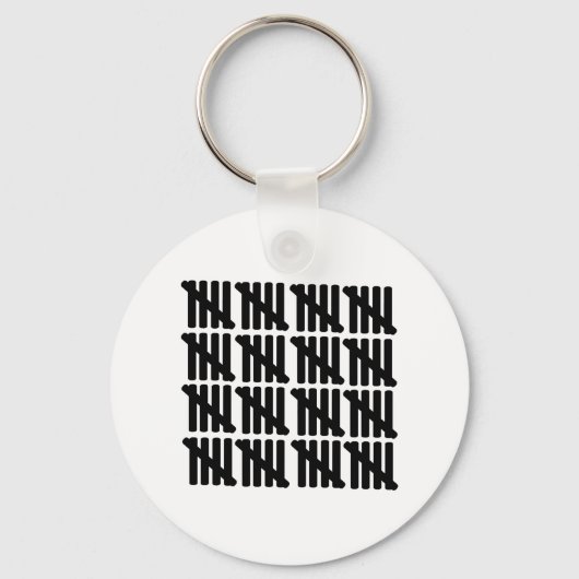 80歳の誕生日 キーホルダー (正面)