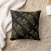 80歳の誕生日 クッション (ブランケット)