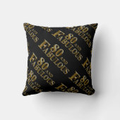 80歳の誕生日 クッション (裏面)