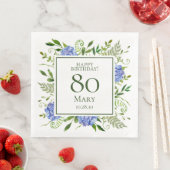 80歳の誕生日 ブルー・ハイドランジア (インサイチュ)