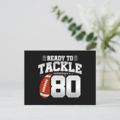 80歳の誕生日 80周年記念カップルの記念日 ポストカード (スタンド正面)