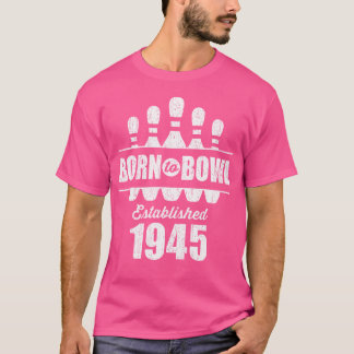 80歳ボウリングをする人、 クリケットの投手80番目の誕生日ボーリング Tシャツ