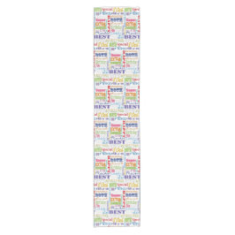 80歳ユニークの誕生日プレゼント ショートテーブルランナー