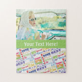 80歳ユニークの誕生日プレゼント ジグソーパズル (縦)