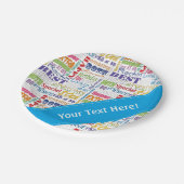 80歳ユニークの誕生日プレゼント ペーパープレート (アングル)