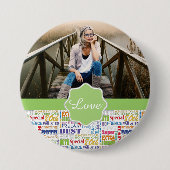 80歳ユニークの誕生日プレゼント 缶バッジ (正面)