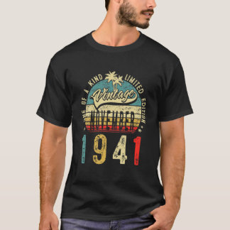 80歳1941年12月飾り80歳の誕生日 Tシャツ