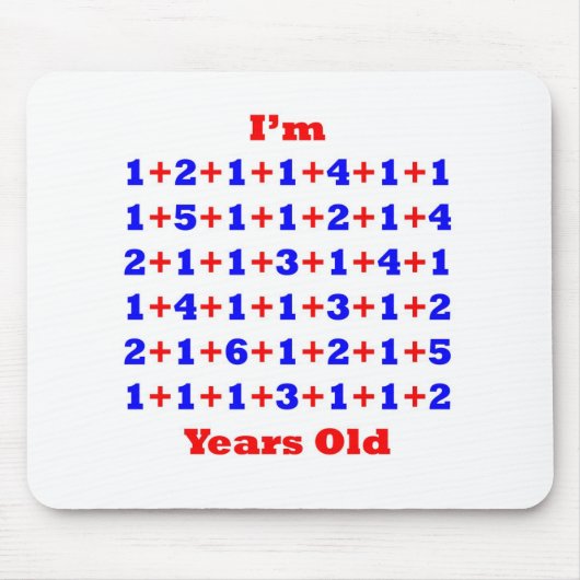 80歳! マウスパッド (正面)