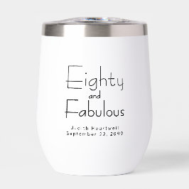 80歳 誕生日パーティー 名前 日付 Eighty and Fabulous