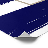 80理由なぜ我々は黄色の海軍フローラ ポスター (角)