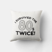 80生き延び年代を2回繰り返す クッション (裏面)